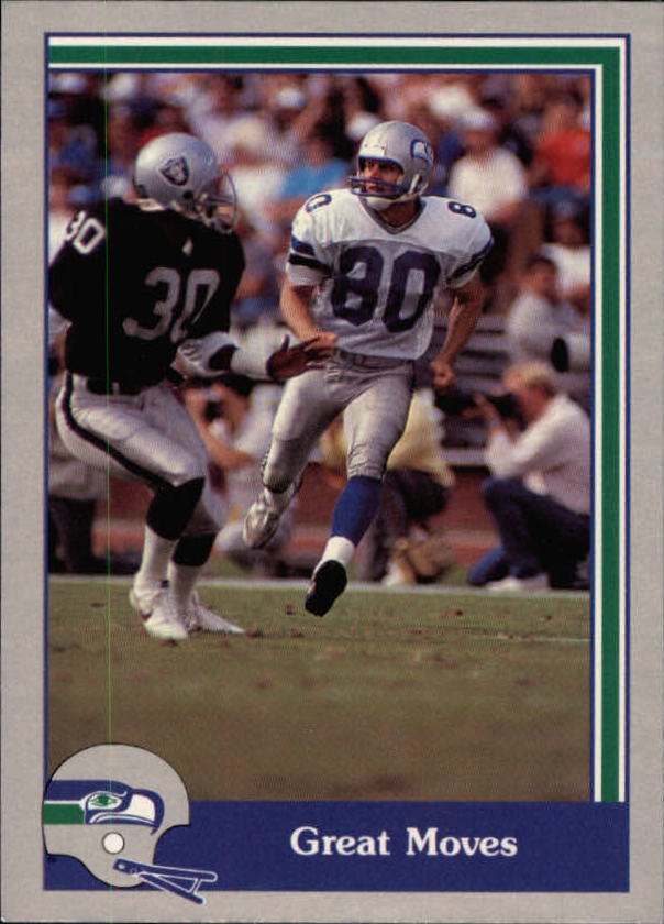 1989 Pacific Steve Largent Football "Main Set" Base Cards