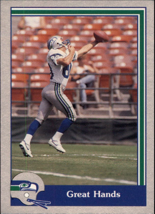 1989 Pacific Steve Largent Football "Main Set" Base Cards