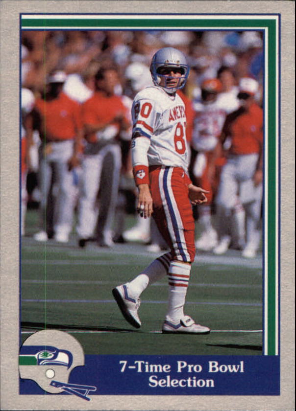 1989 Pacific Steve Largent Football "Main Set" Base Cards