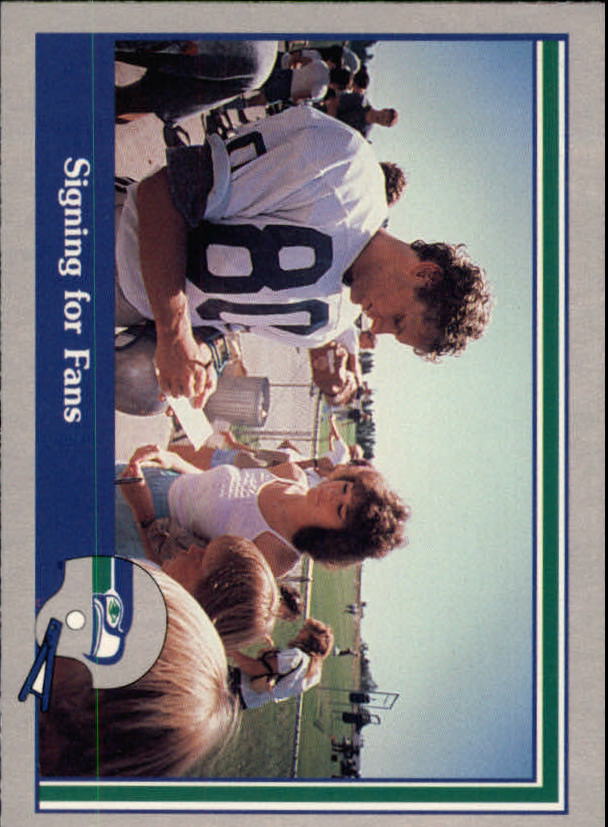 1989 Pacific Steve Largent Football "Main Set" Base Cards