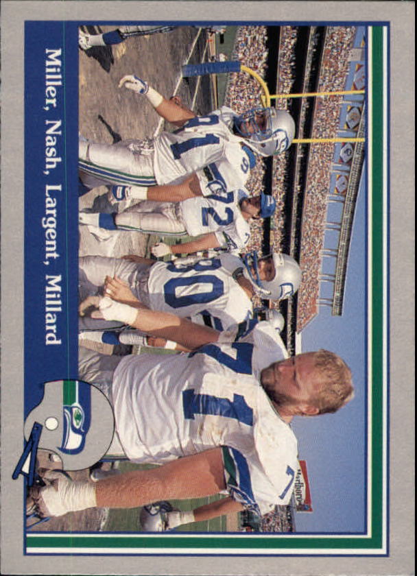 1989 Pacific Steve Largent Football "Main Set" Base Cards