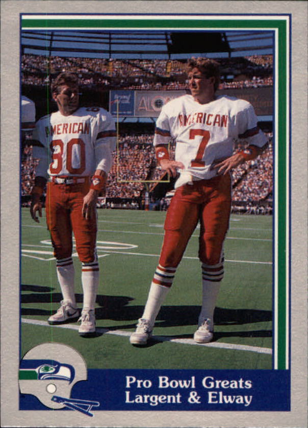 1989 Pacific Steve Largent #70 Largent/Elway