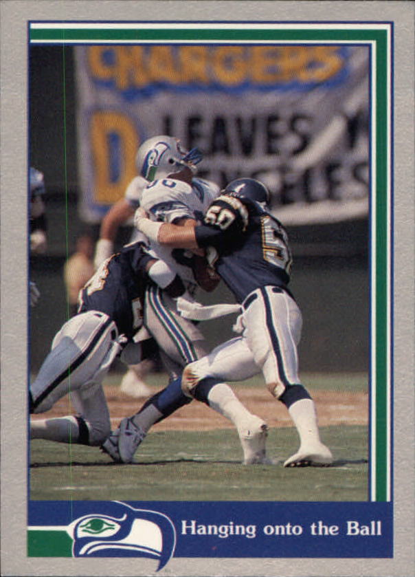 1989 Pacific Steve Largent Football "Main Set" Base Cards