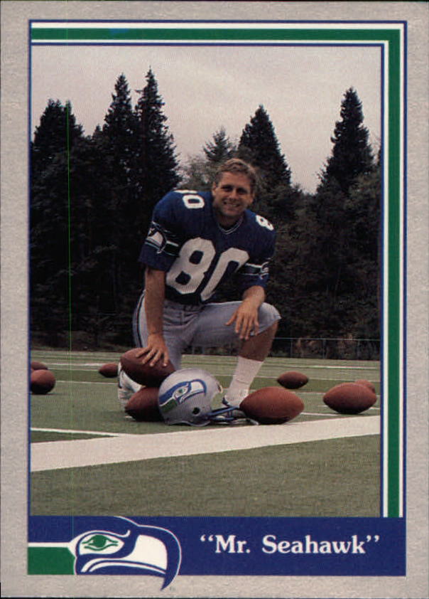 1989 Pacific Steve Largent Football "Main Set" Base Cards