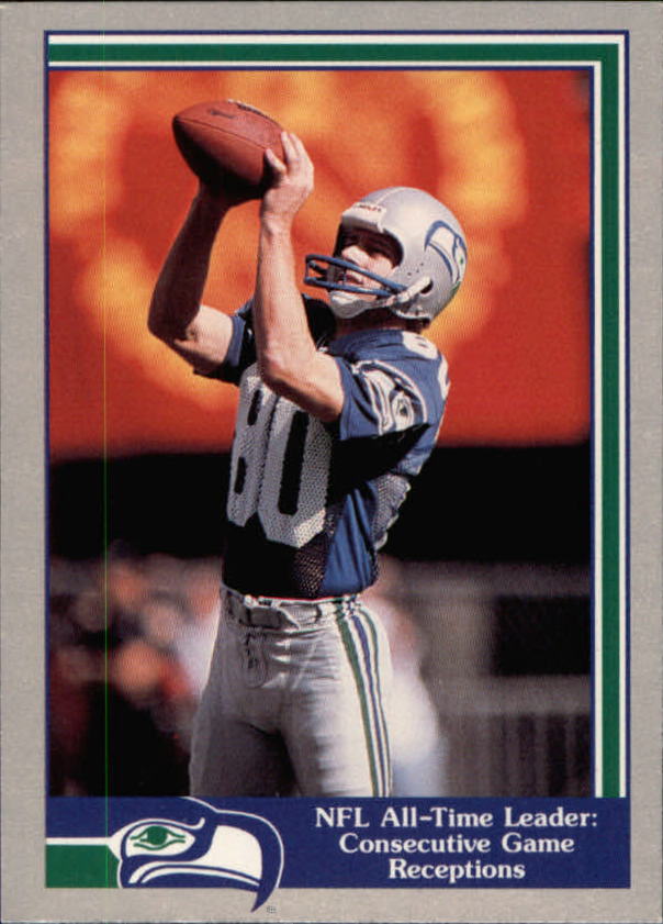 1989 Pacific Steve Largent Football "Main Set" Base Cards