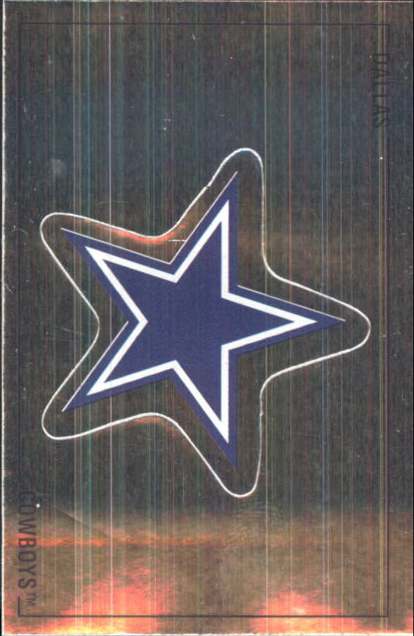 1989 Panini Stickers #37 Dallas Cowboys Logo FOIL