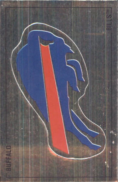 1989 Panini Stickers #224 Buffalo Bills Logo FOIL