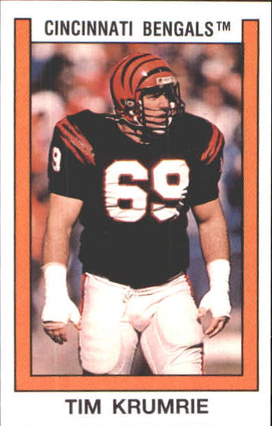 81 Tim Krumrie - Cincinnati Bengals - 1994 Fleer Football