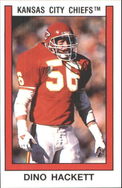 Sport Stickers & Cards - Dino Hackett - Kansas City Chiefs - Pro