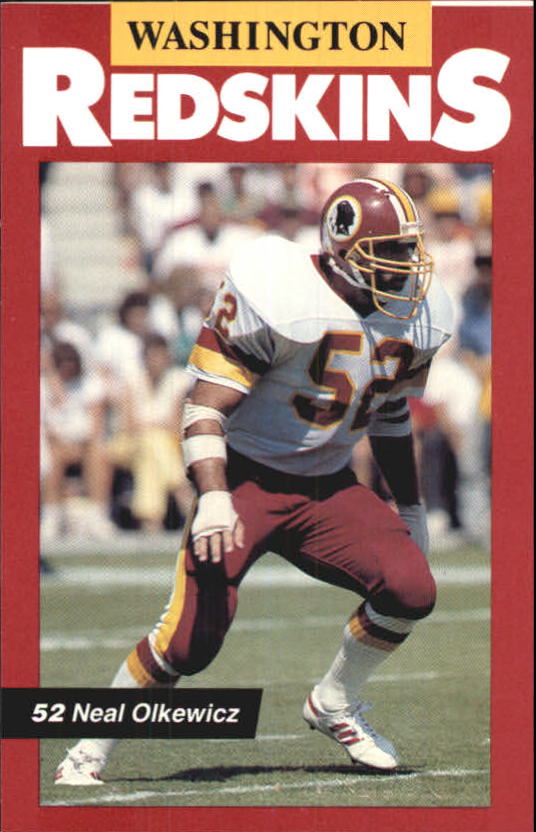 B6035 - 1989 Redskins Polizei Fußballkarte #S 1-16 -Sie wählen aus- 15+ KOSTENLOSER US-VERSAND - Bild 18 von 33