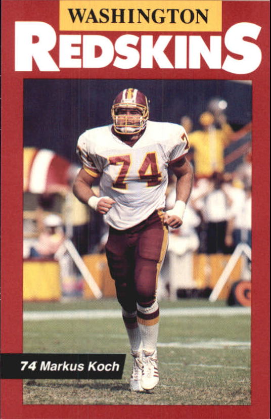 B6035 - 1989 Redskins Polizei Fußballkarte #S 1-16 -Sie wählen aus- 15+ KOSTENLOSER US-VERSAND - Bild 24 von 33