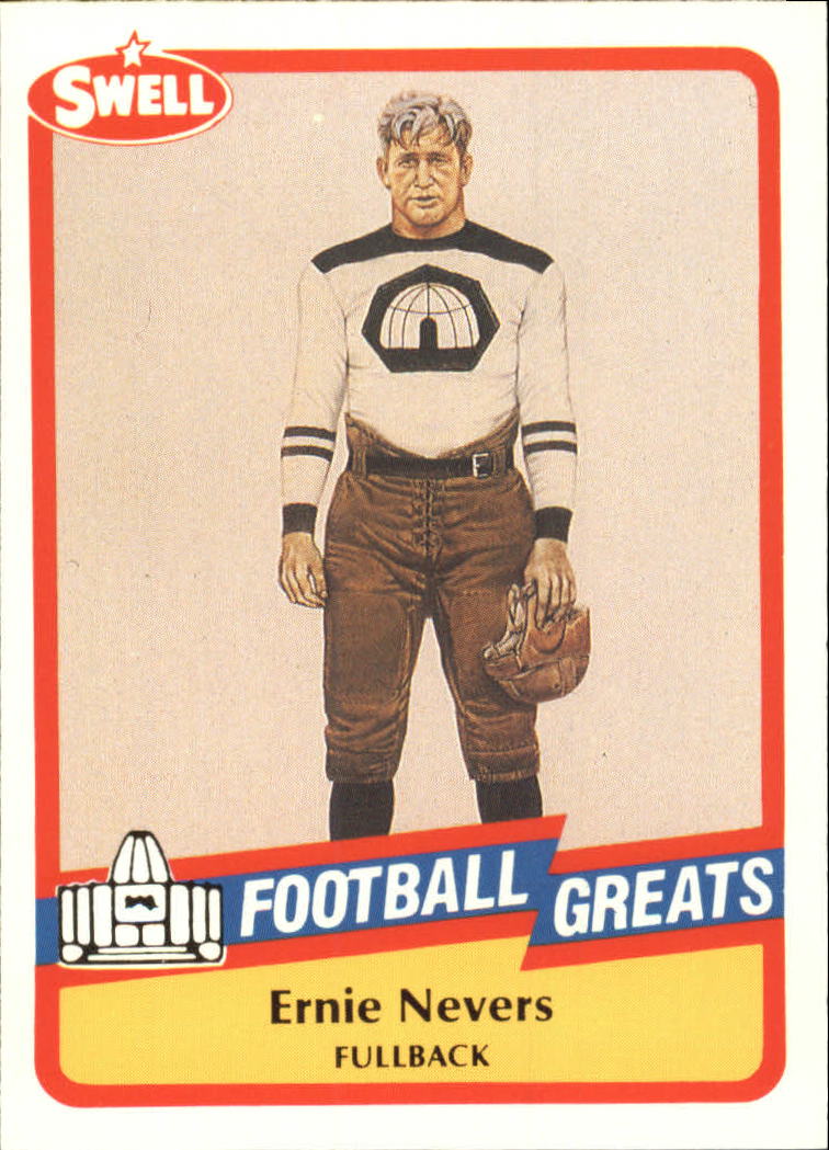 1989 Swell Greats (HOF) Football "Main Set" Base Cards - Bild 30 von 287
