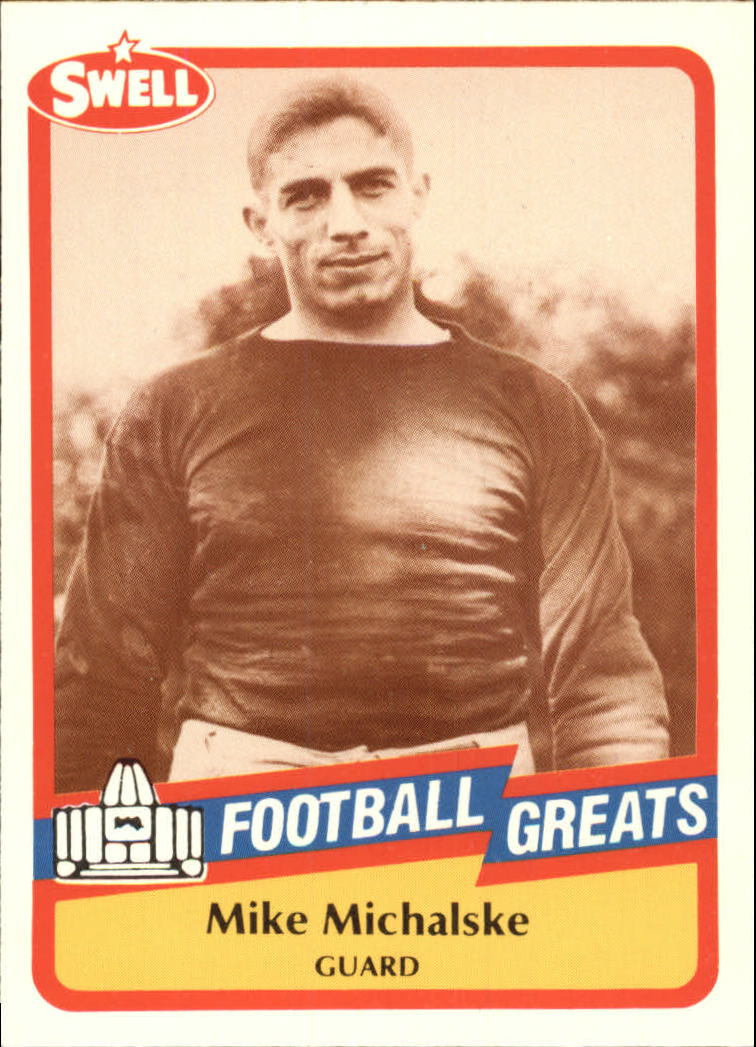 1989 Swell Greats (HOF) Football "Main Set" Base Cards - Bild 40 von 287