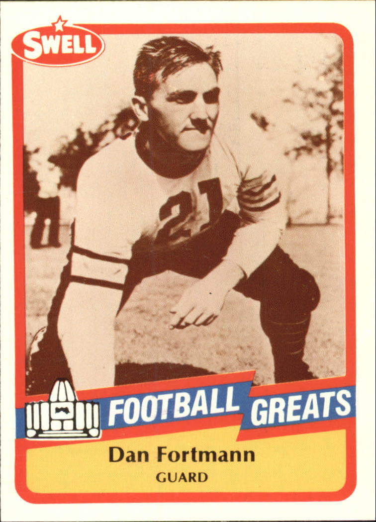 1989 Swell Greats (HOF) Football "Main Set" Base Cards - Bild 48 von 287