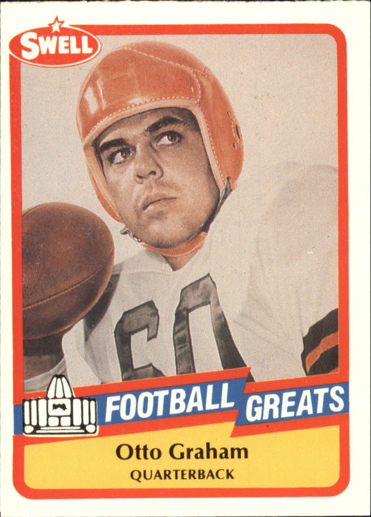 1989 Swell Greats (HOF) Football "Main Set" Base Cards - Bild 50 von 287