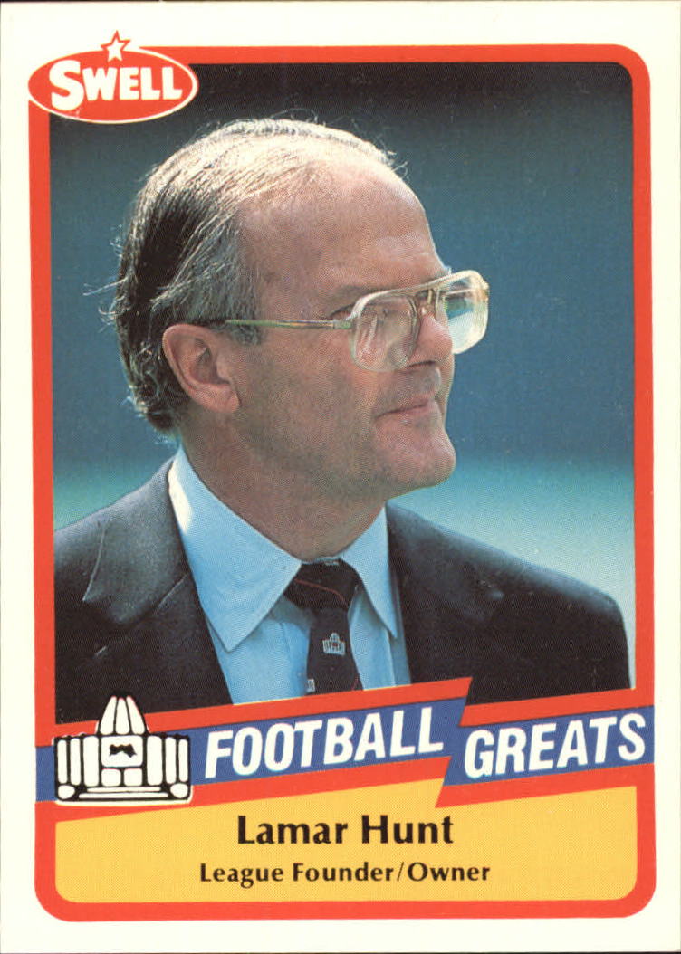 1989 Swell Greats (HOF) Football "Main Set" Base Cards - Bild 80 von 287