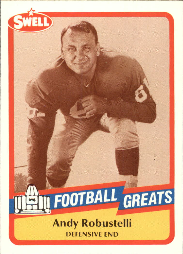 1989 Swell Greats (HOF) Football "Main Set" Base Cards - Bild 86 von 287