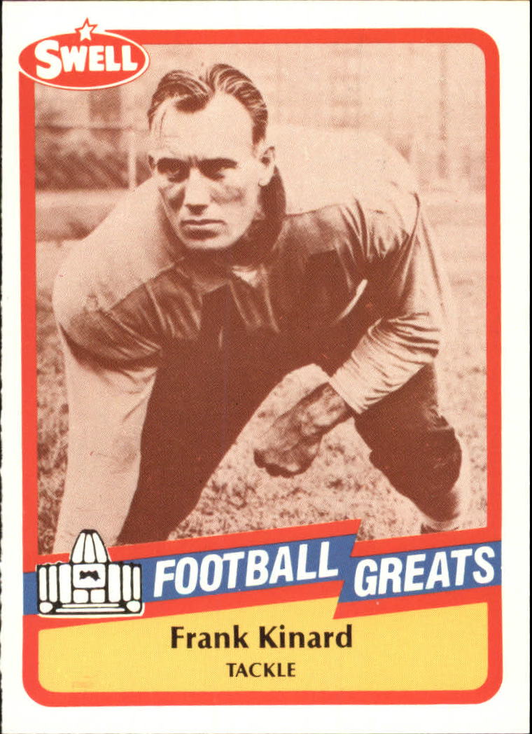 1989 Swell Greats (HOF) Football "Main Set" Base Cards - Bild 90 von 287