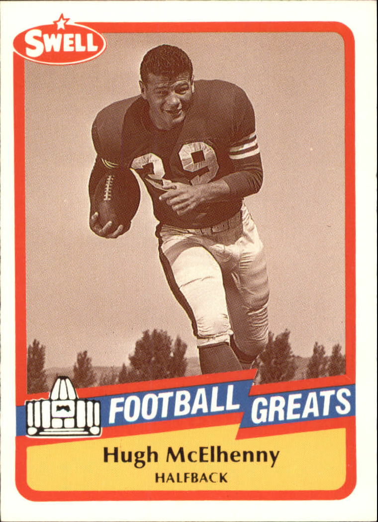 1989 Swell Greats (HOF) Football "Main Set" Base Cards - Bild 98 von 287