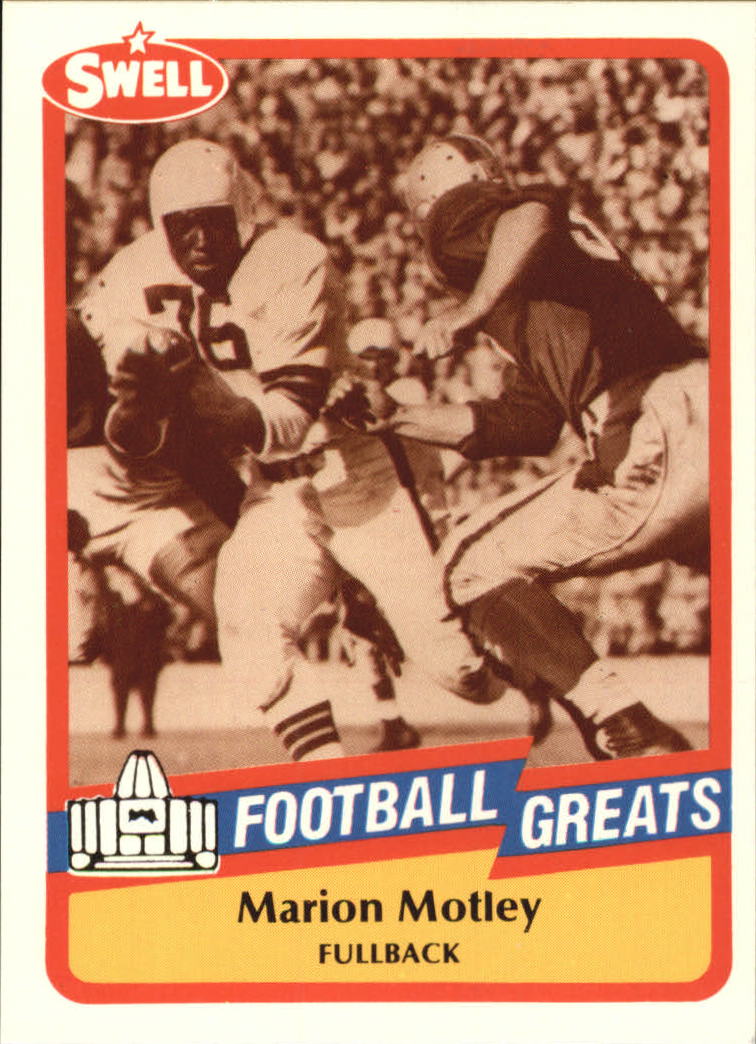 1989 Swell Greats (HOF) Football "Main Set" Base Cards - Bild 116 von 287