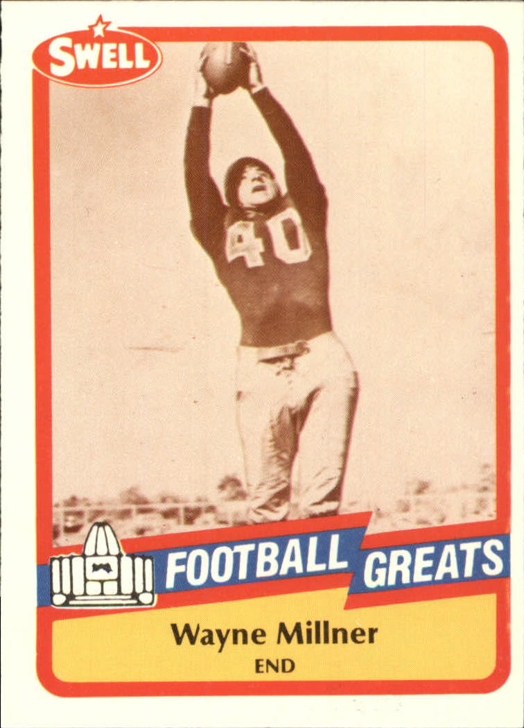 1989 Swell Greats (HOF) Football "Main Set" Base Cards - Bild 118 von 287