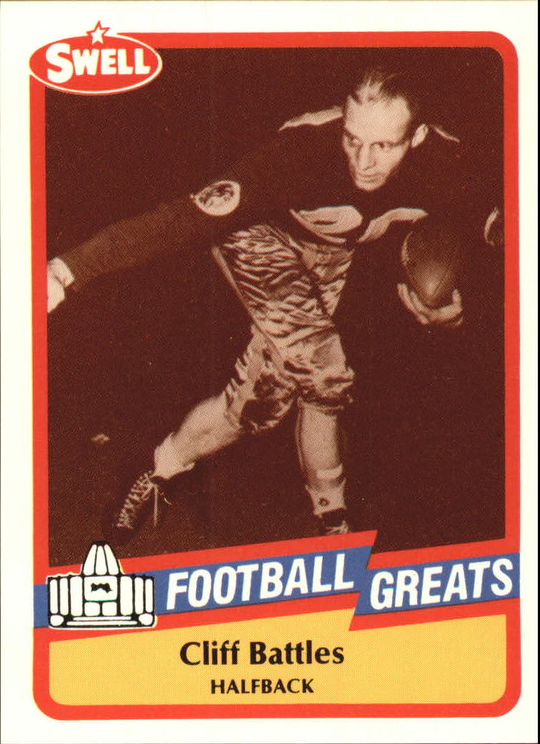 1989 Swell Greats (HOF) Football "Main Set" Base Cards - Bild 124 von 287