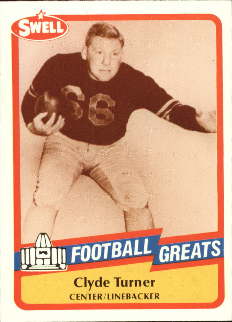 1989 Swell Greats (HOF) Football "Main Set" Base Cards - Bild 138 von 287