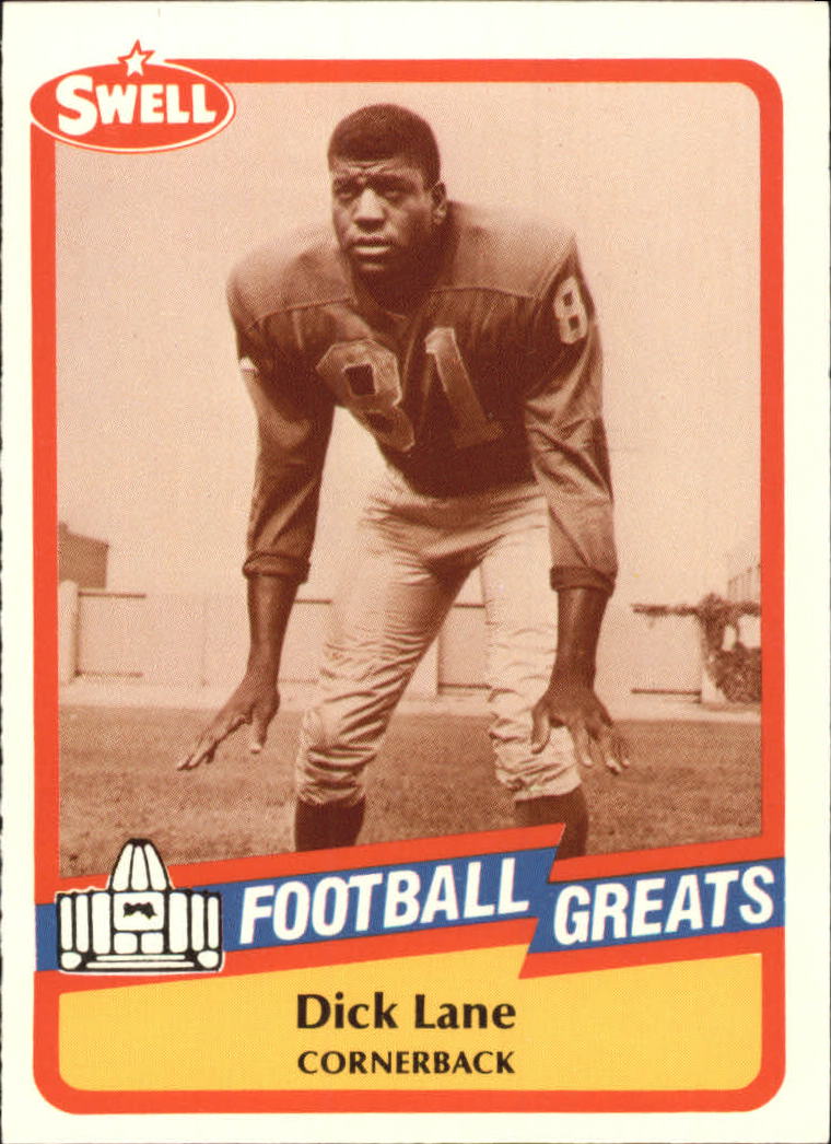 1989 Swell Greats (HOF) Football "Main Set" Base Cards - Bild 162 von 287