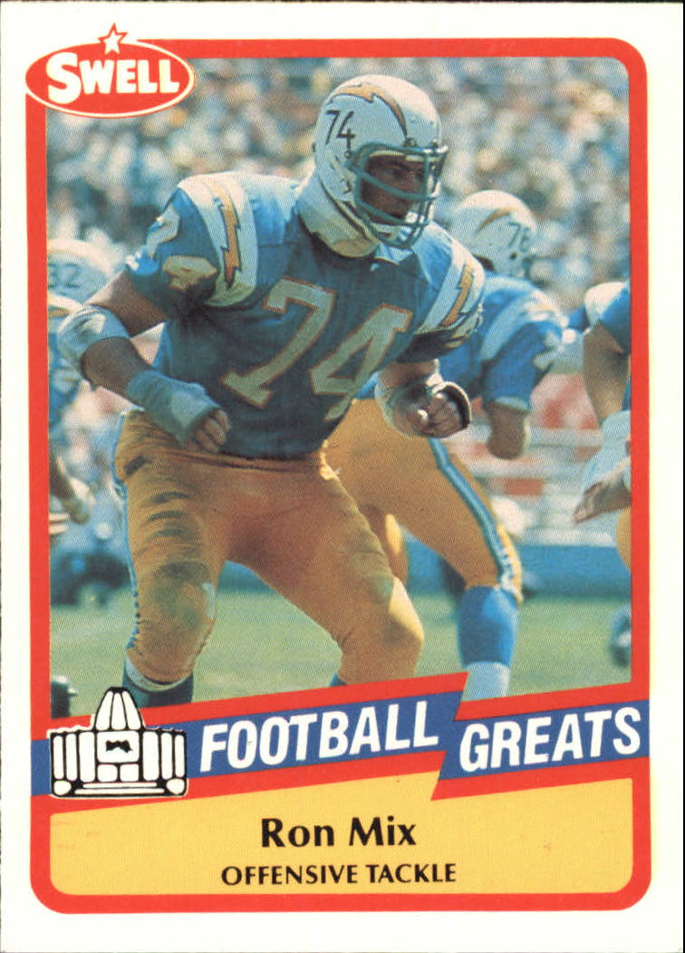 1989 Swell Greats (HOF) Football "Main Set" Base Cards - Bild 198 von 287