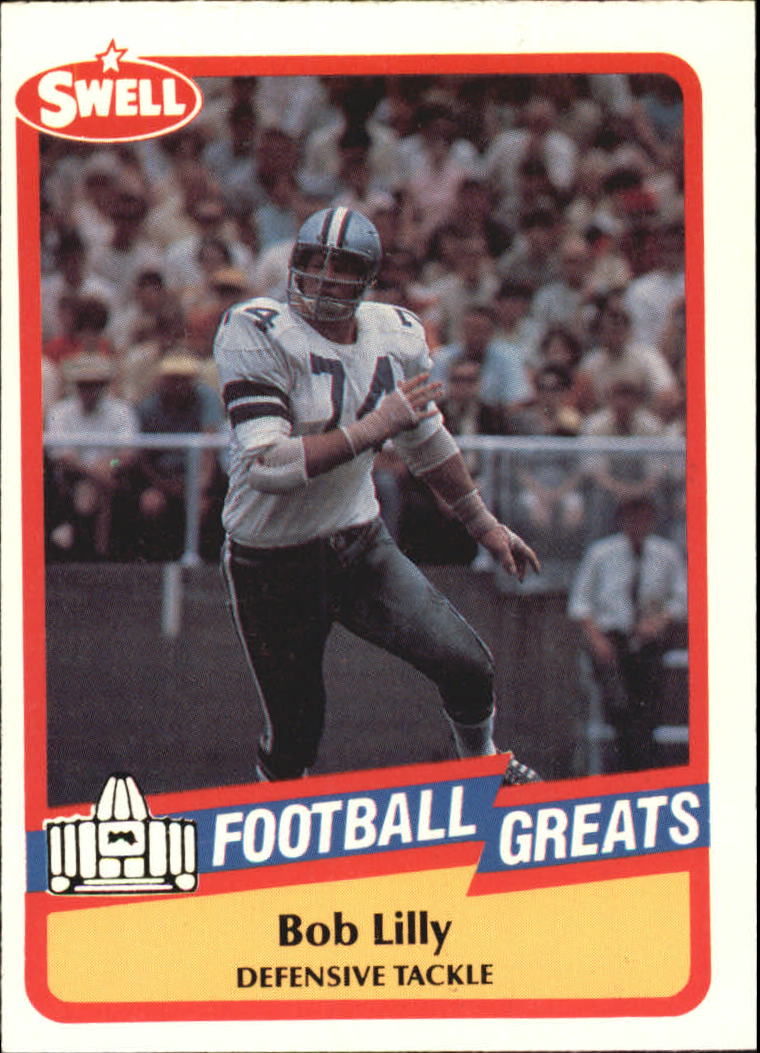 1989 Swell Greats (HOF) Football "Main Set" Base Cards - Bild 206 von 287