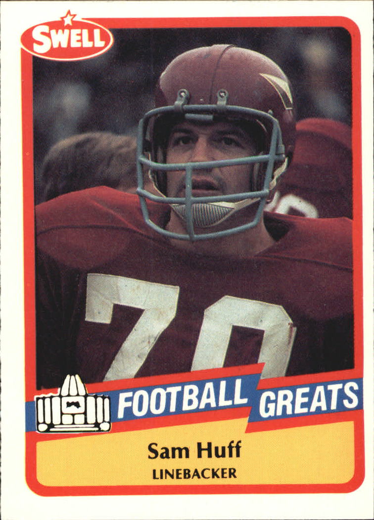 1989 Swell Greats (HOF) Football "Main Set" Base Cards - Bild 224 von 287