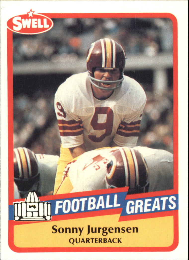 1989 Swell Greats (HOF) Football "Main Set" Base Cards - Bild 230 von 287