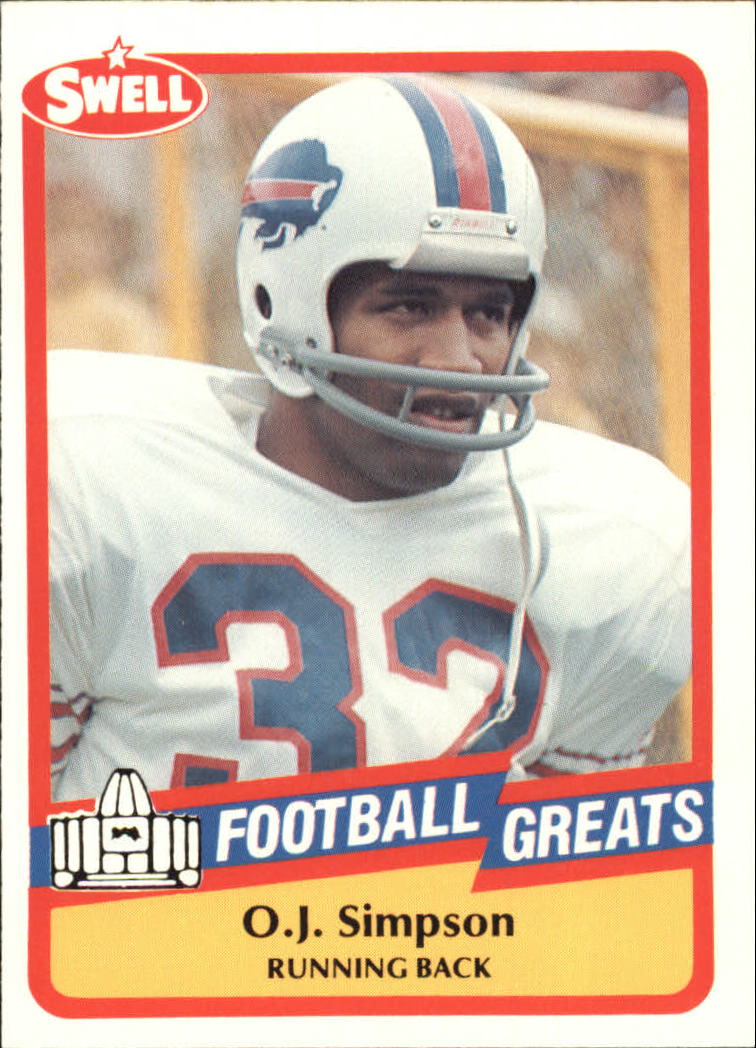 1989 Swell Greats (HOF) Football "Main Set" Base Cards - Bild 242 von 287