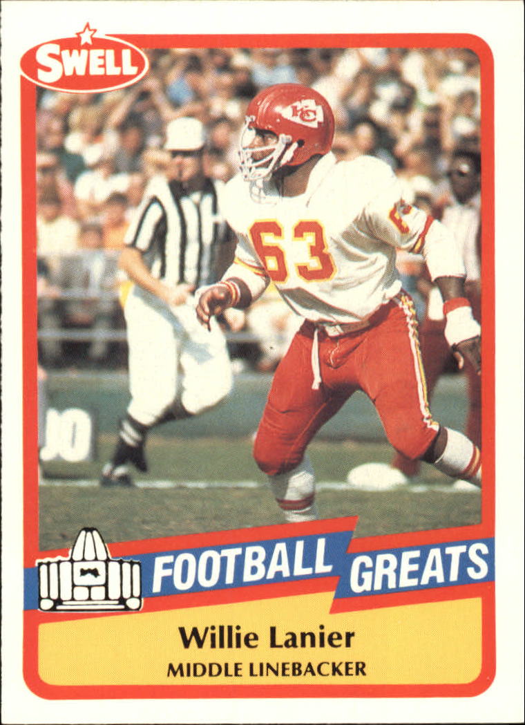 1989 Swell Greats (HOF) Football "Main Set" Base Cards - Bild 250 von 287