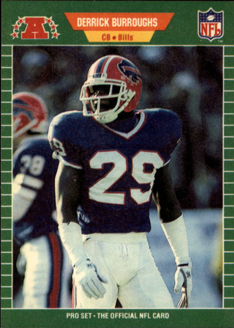 1989 Pro Set #18 Derrick Burroughs