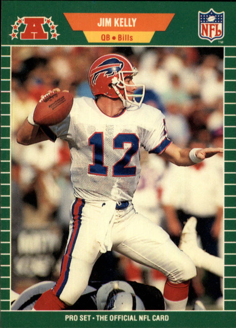 1989 Pro Set #22 Jim Kelly - NM-MT - RandomSL Sports | Beckett