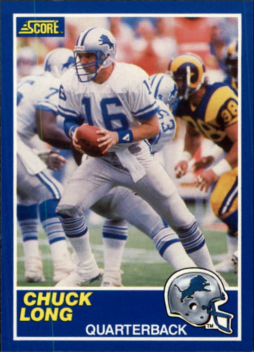 1989 Score #16 Chuck Long