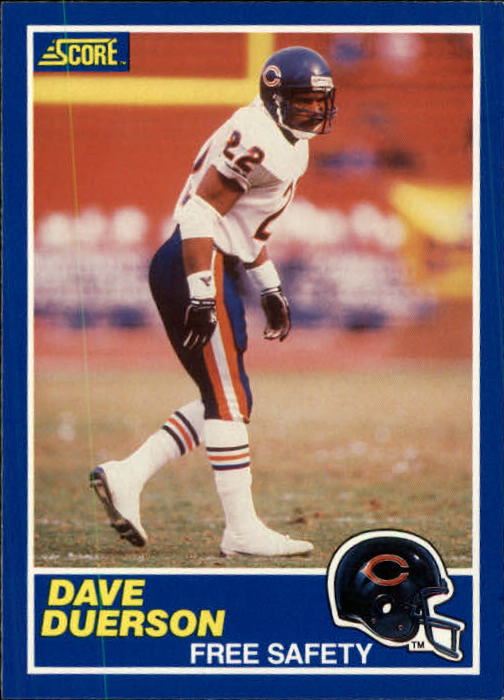1989 Score #22 Dave Duerson
