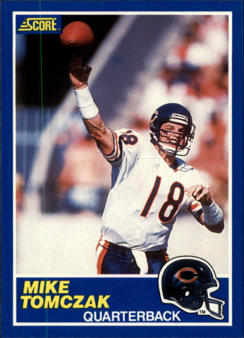 1989 Score #40 Mike Tomczak