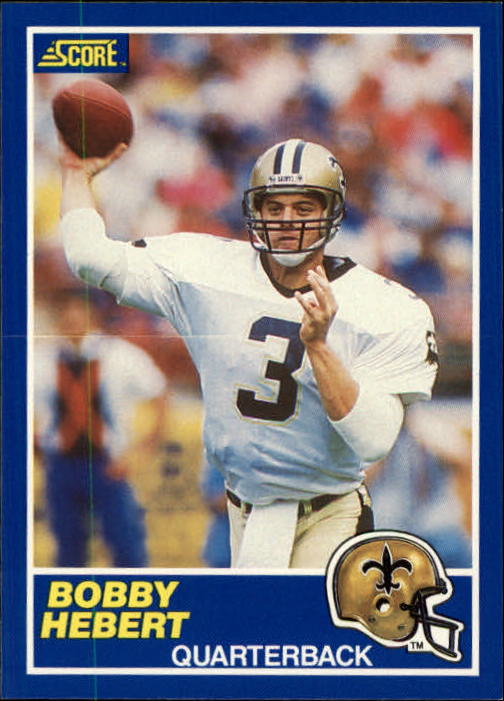 1989 Score #46 Bobby Hebert