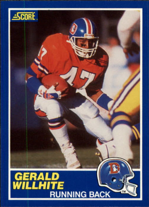 1989 Score #49 Gerald Willhite