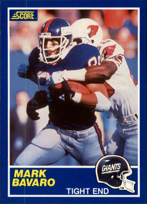 1989 Score #52 Mark Bavaro