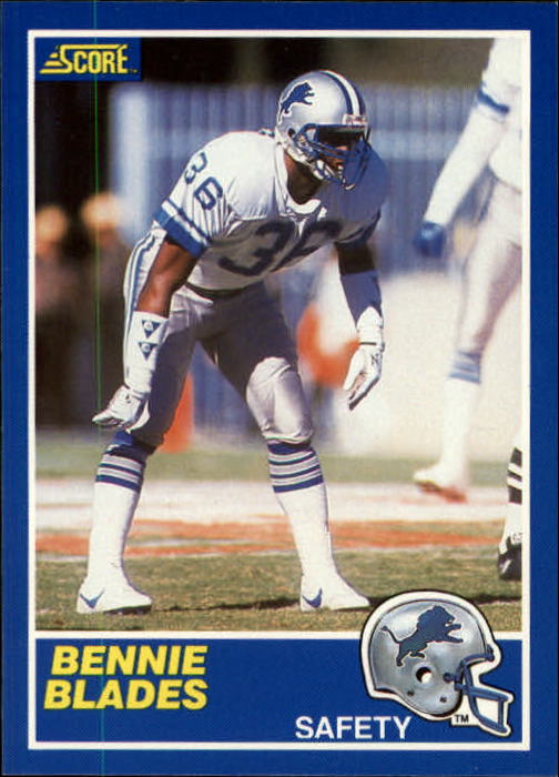 1989 Score #57 Bennie Blades RC