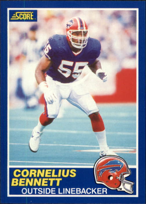 1989 Score #61 Cornelius Bennett