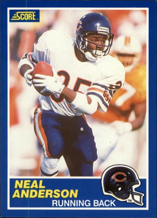 1989 Score #62 Neal Anderson