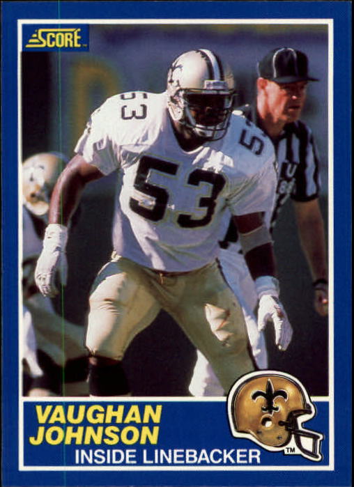 1989 Score #65 Vaughan Johnson RC