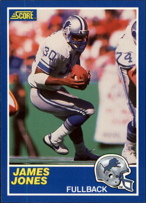 1989 Score #71 James Jones FB