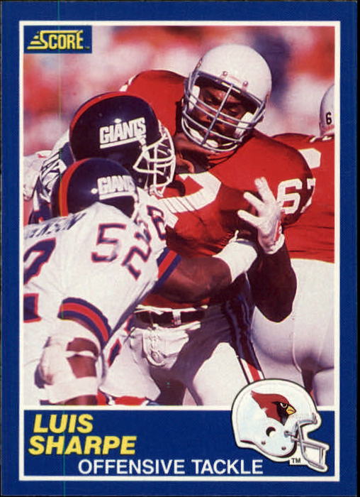 1989 Score #102 Luis Sharpe