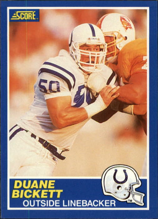 1989 Score #104 Duane Bickett