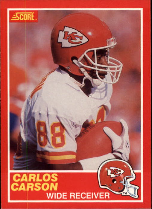 1989 Score #168 Carlos Carson